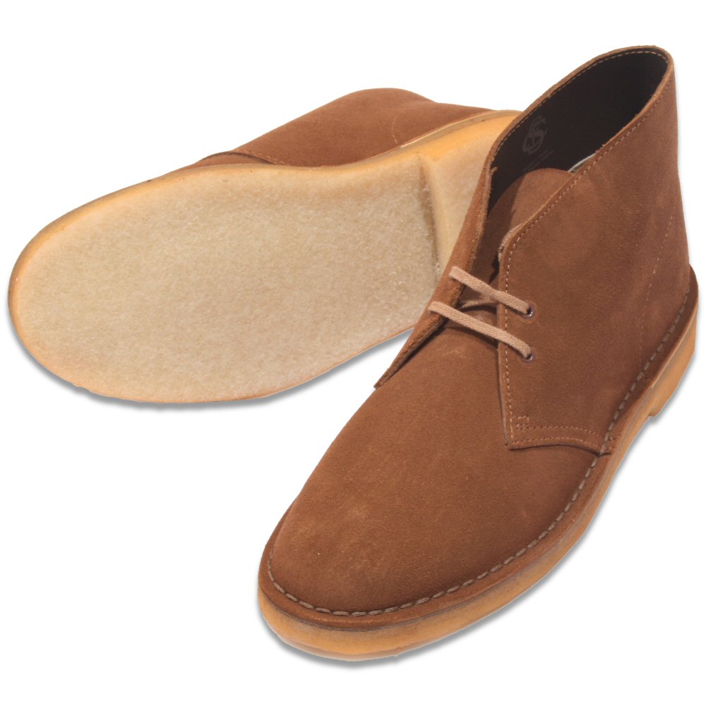 clarks desert boots rubber sole